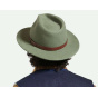 Messer Wool Felt Green Fedora Hat - Brixton