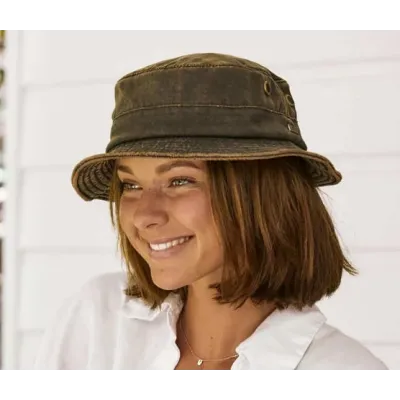 Washed Cotton Bucket Hat - Conner   Reference: 20565| Traclet Hat Shop