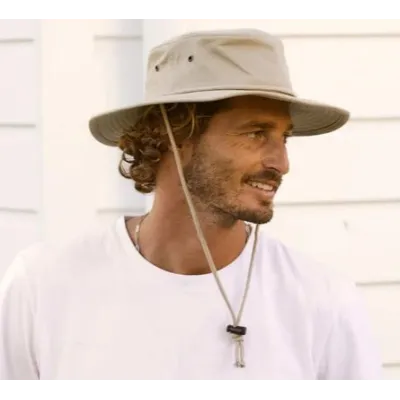 Bob Zack Beige Coton UPF 50+ - Conner Hats