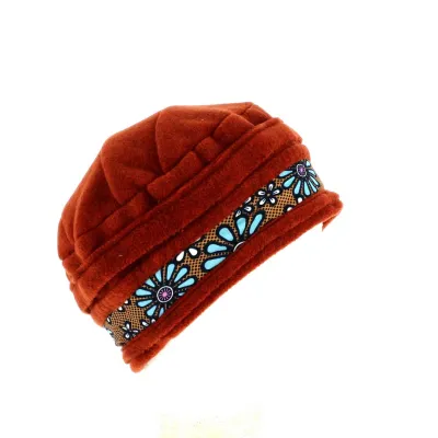 Bonnet polaire wax brique made in France - Traclet