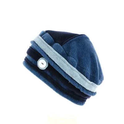 Hello polar fleece beanie made in France - Traclet - REF 20545