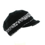 Bubble fleece newsboy cap made in France - Traclet