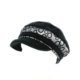Bulle fleece newsboy cap made in France - Traclet