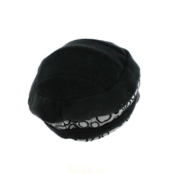 Bubble fleece newsboy cap made in France - Traclet