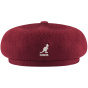 Wool Hawker Beret Cap Wine Red - Kangol