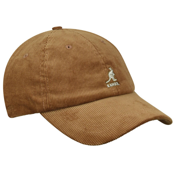 Kangol Camel Cotton Cord Strapback Cap