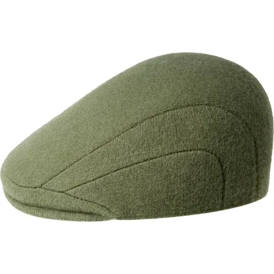 Wool 507 Olive Cap - KANGOL Reference: 20576| Chapellerie Traclet