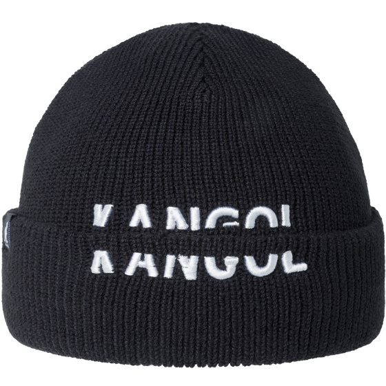 Black Sliced Peak Beanie Cap - Kangol