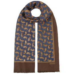 Wool Paisley Scarf - Stetson
