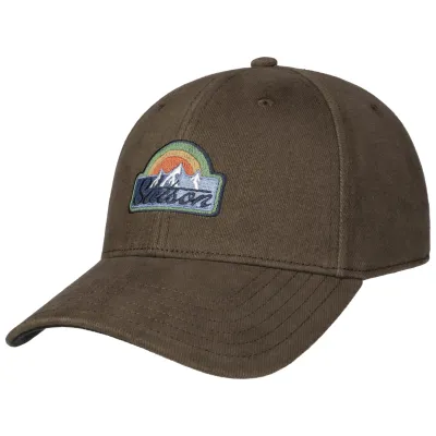 Casquette Baseball Montagne Coton Marron - Stetson  Reference : 20597| Chapellerie Traclet