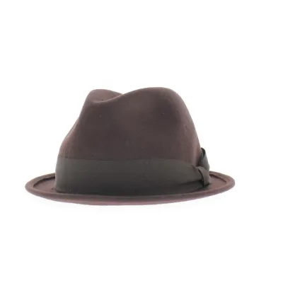 Chapeau homme Cleveland marron