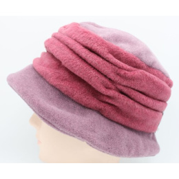 Women's Pink Fleece Tavira Hat - Traclet