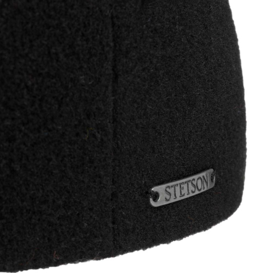 Casquette kent Cache Oreille Noir - Stetson