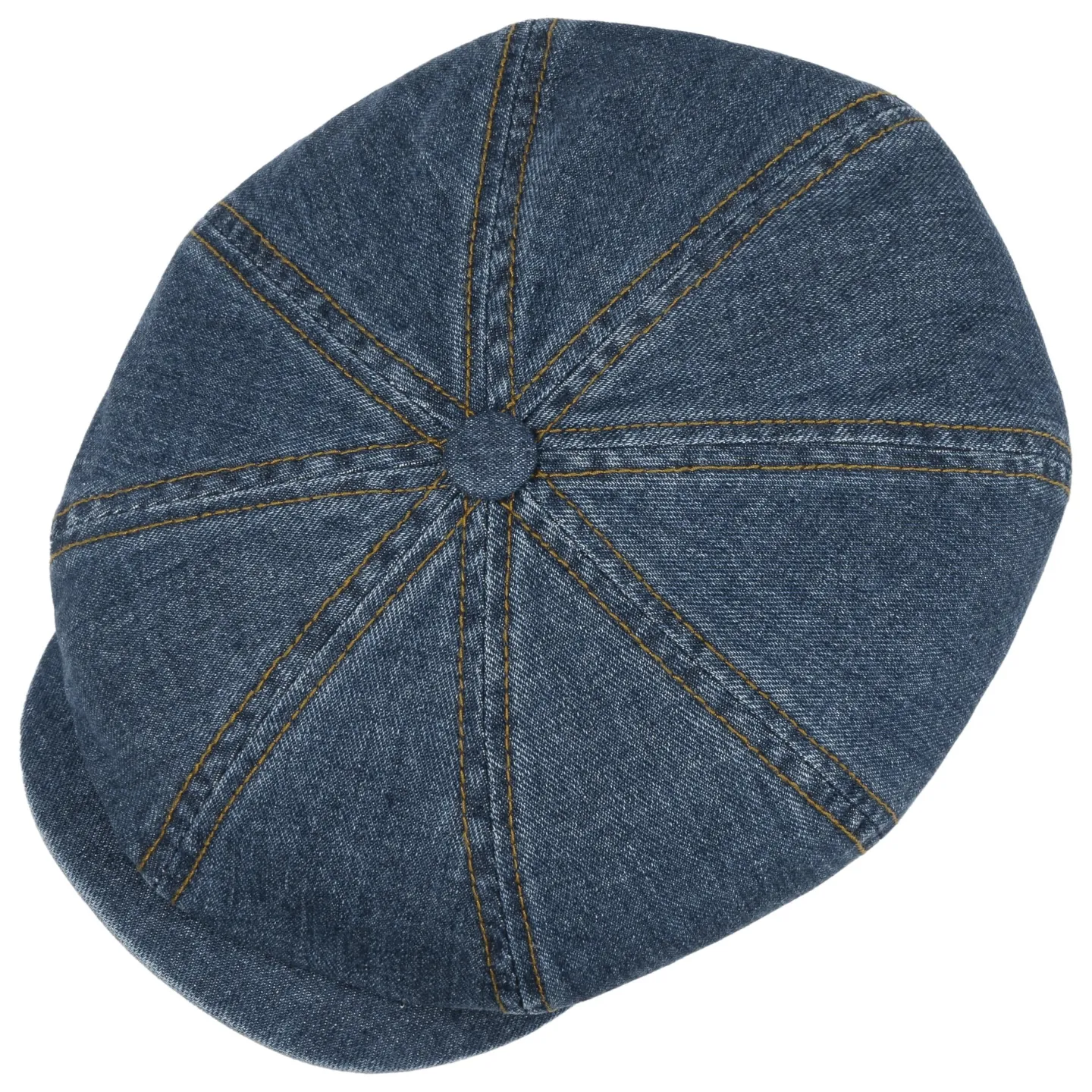 Casquette Hatteras Aoste Denim Coton Bleu - Stetson réf 20613 chapellerie traclet