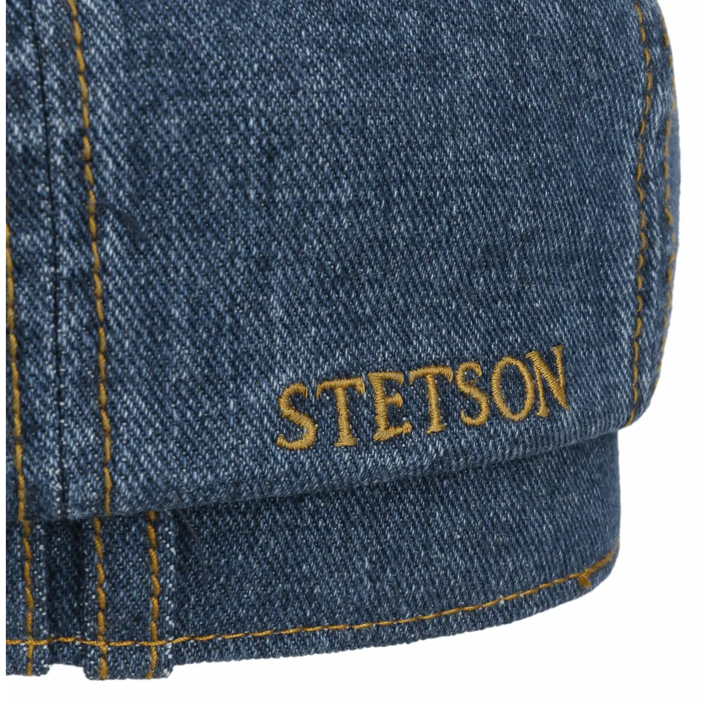 Casquette Hatteras Aoste Denim Coton Bleu - Stetson réf 20613 chapellerie traclet