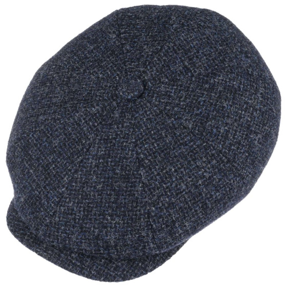 Casquette Hatteras Le Capu Laine Bleu Marine - Stetson Casquette Hatteras Le Capu Laine Bleu Marine - Stetson