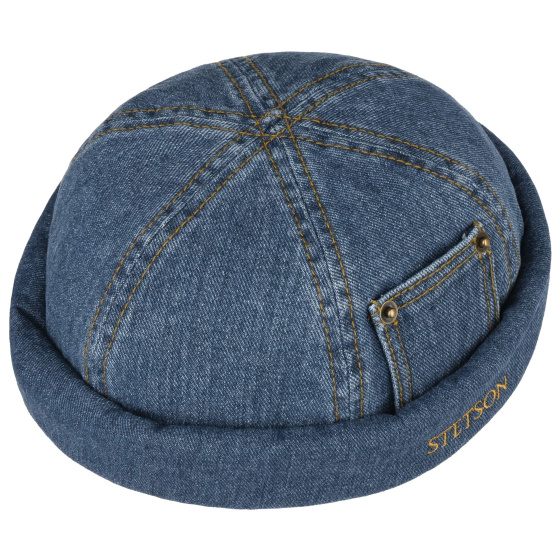 Stetson Tulsa Denim Cotton Docker Beanie