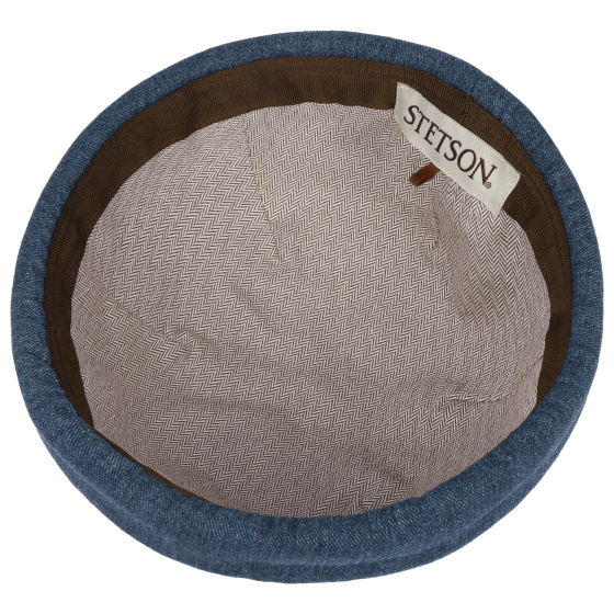 Bonnet Docker Tulsa Denim Coton - Stetson Bonnet Docker Tulsa Denim Coton - Stetson