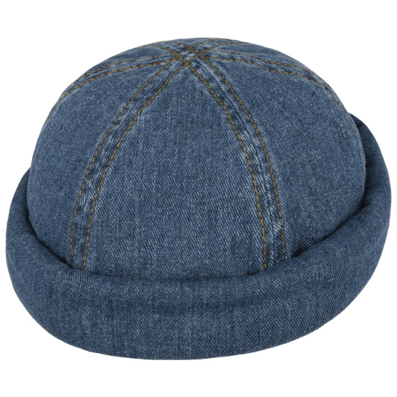 Bonnet Docker Tulsa Denim Coton - Stetson Bonnet Docker Tulsa Denim Coton - Stetson