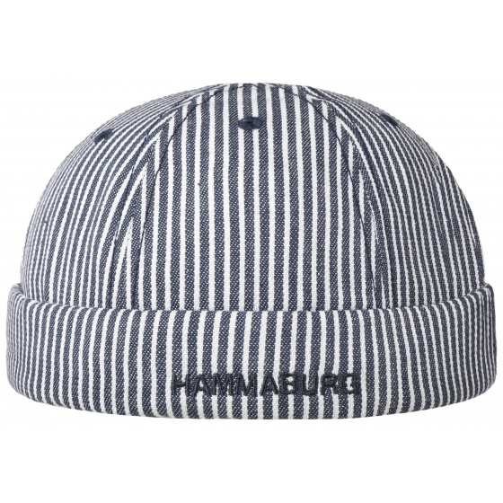 Bonnet Docker  Rostock Coton Marinière - Hammaburg Bonnet Docker  Rostock Coton Marinière - Hammaburg