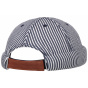 Docker Rostock Cotton Sailor Stripe Beanie Grey - Hammaburg