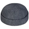 Bonnet Docker Rostock Coton Marinière Gris - Hammaburg   Reference : 20624| Chapellerie Traclet