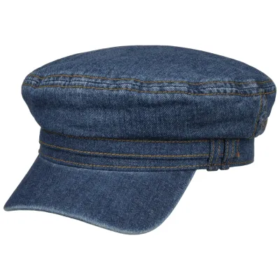Sailor Style Cap Riders Blue Denim - Stetson reference 20638 traclet hat shop