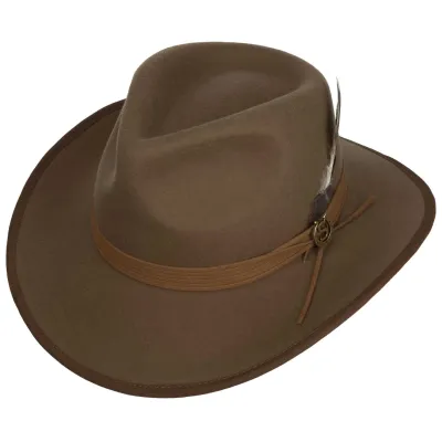 Chapeau Western Woolfelt Escondido Beige - Stetson Reference : 20640| Chapellerie Traclet
