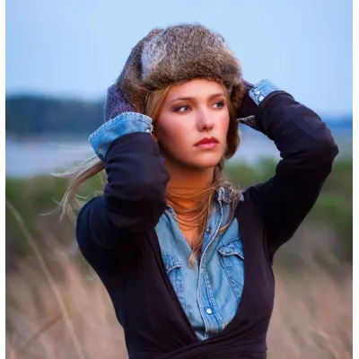 Brown Rabbit-Yakutsk Ushanka - Mad Bomber Reference: 20646| Chapellerie Traclet
