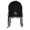 Chapka Fourrure - Lapeer Noire - Mad Bomber - Traclet- Blanc Reference : 20647| Chapellerie Traclet