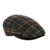 Xavier Checkered Wool Rounded Cap - Gottmann ref 20657 traclet hat shop