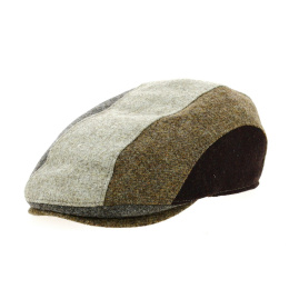 Baxter Cap with Ear Flaps Baxter Brown Beige Wool - Gottmann