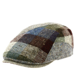 Daytona Curved Patchwork Beige Cap - Gottmann