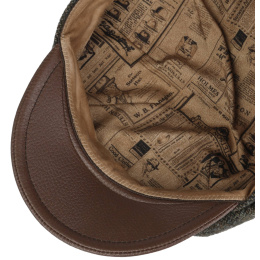 Brown Wool Riders Sailor Cap - Stetson