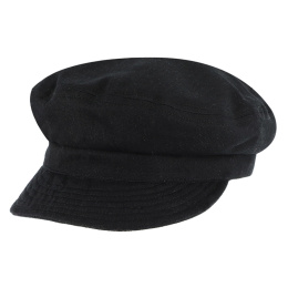 Marin Bréda Cotton Cap Black- Traclet