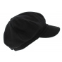 Black Wool Newsboy Cap Tania - Traclet