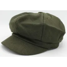 Tania Wool Newsboy Cap Olive - Traclet  Reference: 20684| Traclet Millinery