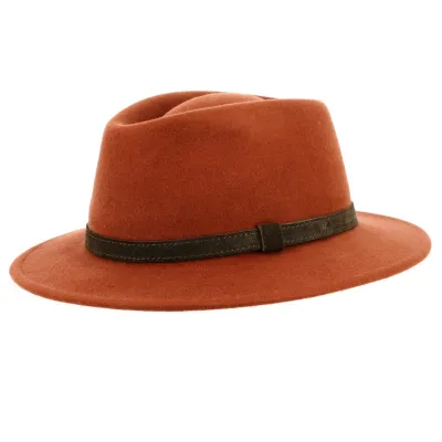 Waterproof and foldable Flavien traveler hat - made in France - ref 20267