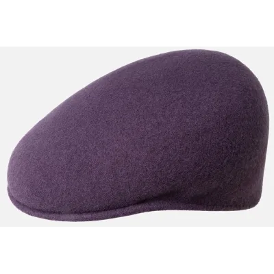 Casquette Wool 504 Prune - Kangol