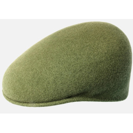 Wool 504 Olive Cap - Kangol