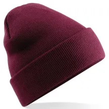 Bonnet Long Acrylique Bordeaux - Beechfield Reference : 20721| Chapellerie Traclet