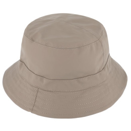 Reversible Rain Bucket Hat Boby Taupe - Traclet