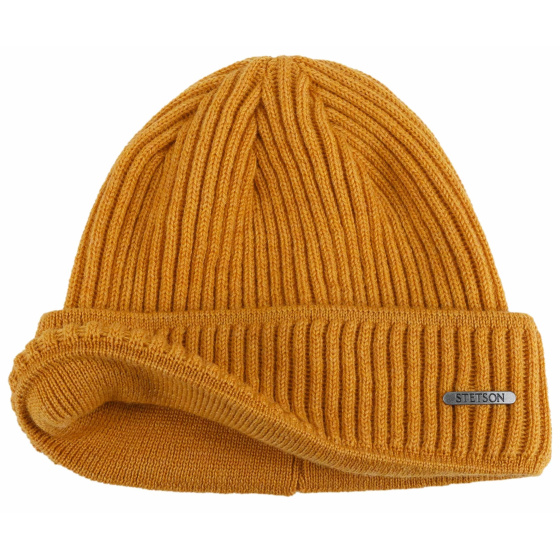 Orange Parkman Knit Beanie - Stetson