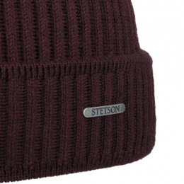 Parkman Plum Knit Beanie - Stetson