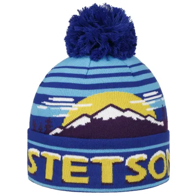 Bonnet à Pompon Havana  Acrylique - Stetson