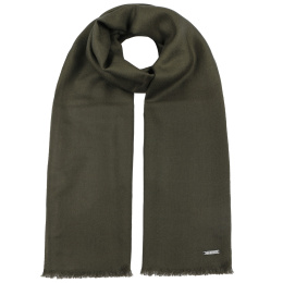 La Foly Wool Scarf Olive - Stetson