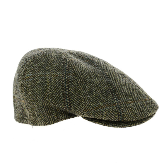 Brown Harris Tweed Brooker duck bill cap