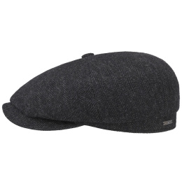 Hatteras Woolrich Anthracite Cap - Stetson