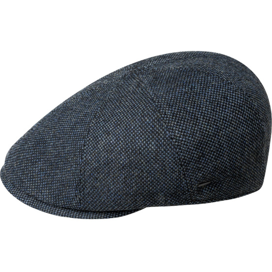 Brown Navy Flat Cap - Bailey