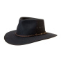Cattleman Hat Anthracite Fur Felt - Akubra
